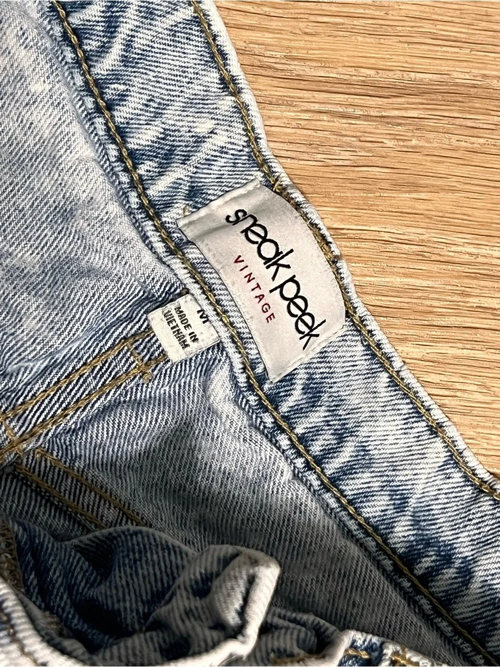 Sneak peek Jean shorts